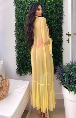 Hot Copricostume in velo giallo Bikini|Bikini