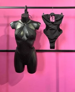 Clearance Costume intero con strass Bikini|Bikini