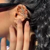 Fashion Ear cuff con fiocco Orecchini