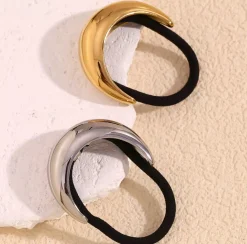 Outlet Elastico per capelli a Mezzaluna bombata Accessori Per Code|Bikini