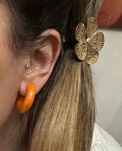 Hot Elastico per capelli con fiore Accessori Per Code|Bikini