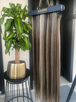 New Extension 7 clip liscia Biondo platino castano naturale Extension Bionde|Extension Castane