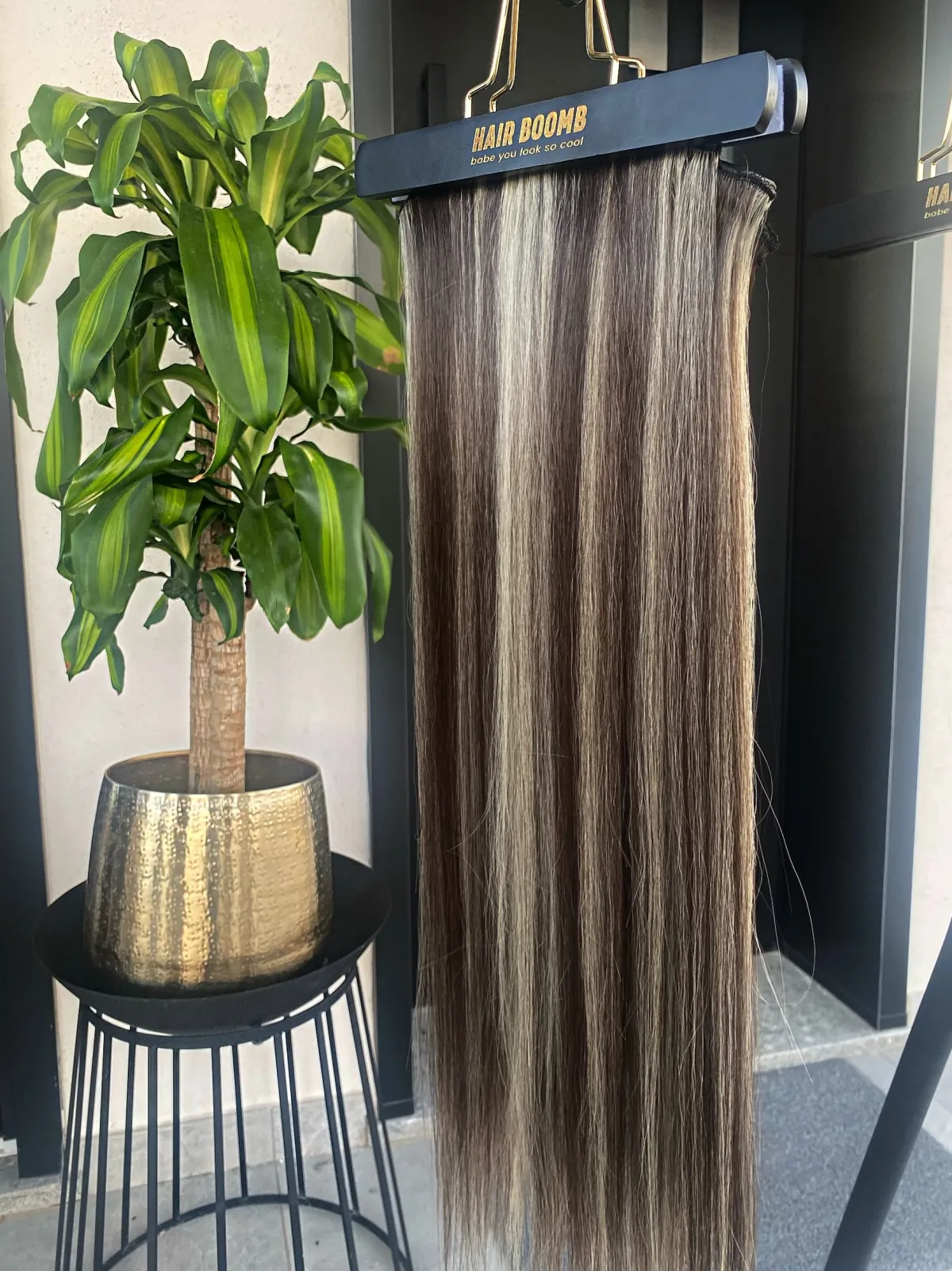 New Extension 7 clip liscia Biondo platino castano naturale Extension Bionde|Extension Castane