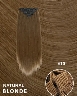 Fashion Extension 7 clip liscia castano nocciola #10 Extension Castane
