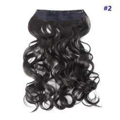 Fashion Extension clip mossa nero Superior Quality Code Basi Nere