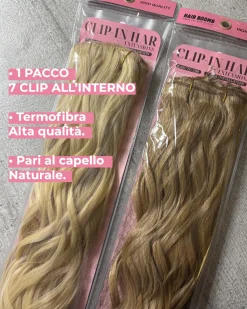 Fashion Extension 150G 7 Clip Riccio Morbido vari colori Quali Prendere: