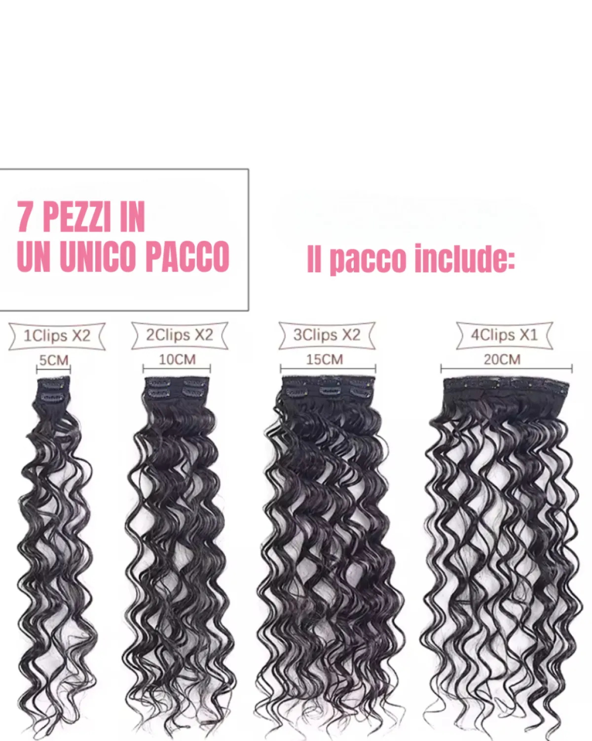 Fashion Extension 150G 7 Clip Riccio Morbido vari colori Quali Prendere: