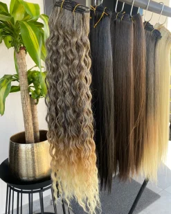 Best Extension 150gr 7 clip biondo Degradè liscio 60cm Code Per Bionde|Code Basi Castane