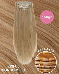Best Extension 150gr 7 clip Biondo Miele #22H60 60cm Code Per Bionde|Code Basi Castane
