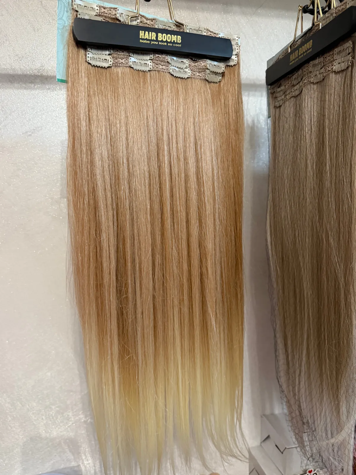 New Extension 228gr lisce 7 clip vari colori Extension Bionde|Extension Nere