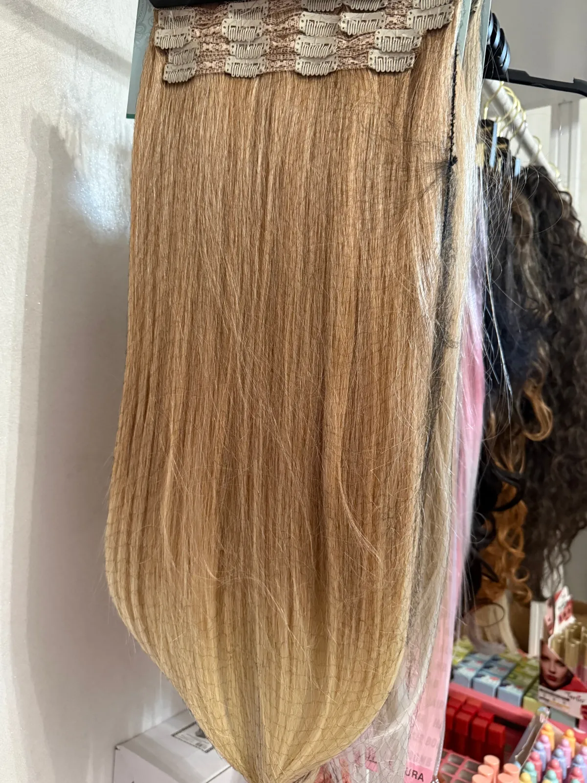 New Extension 228gr lisce 7 clip vari colori Extension Bionde|Extension Nere