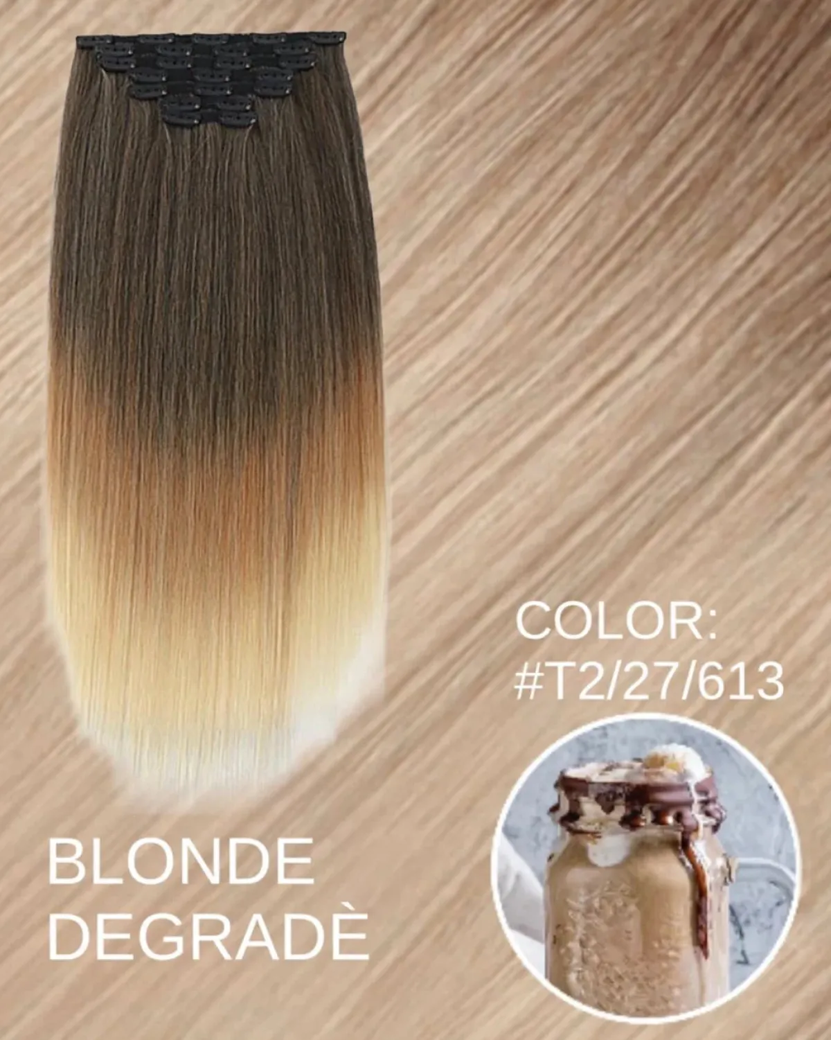 New Extension 228gr lisce 7 clip vari colori Extension Bionde|Extension Nere