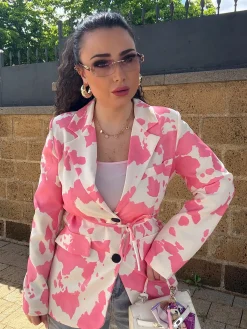 Sale Giacca pink white Giacche E Cardigan