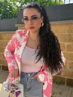 Sale Giacca pink white Giacche E Cardigan