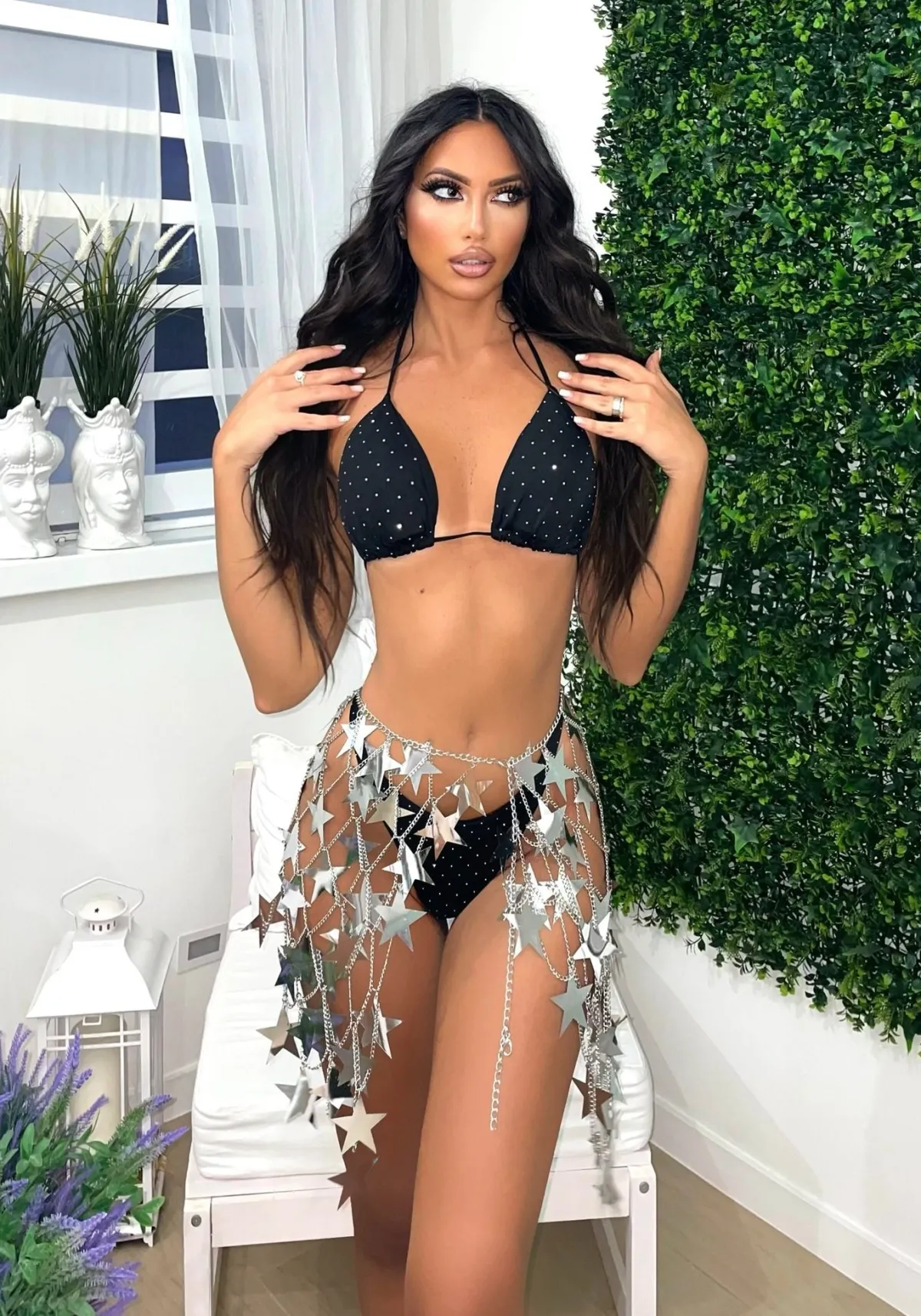 Fashion Gonna star silver Bikini|Bikini