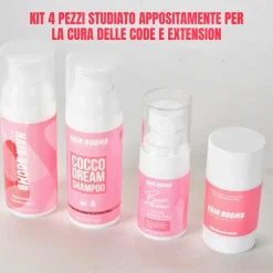 Sale Kit 4 pezzi mini size per la cura delle extension Accessori Per Code|Quali Prendere: