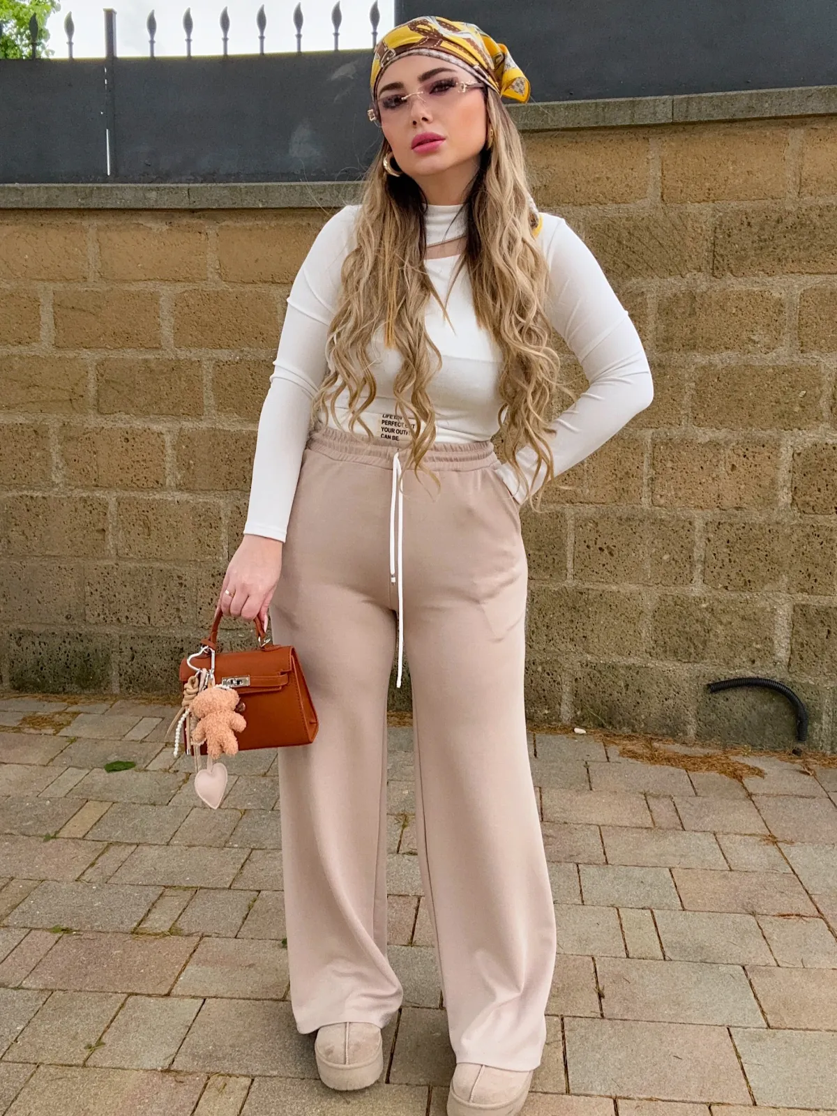 Clearance Maglia con spacco e gioiello oro Bluse & Top