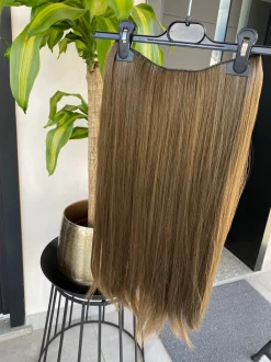 Best Maxi fascia castano freddo con clip Extension Castane