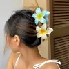 Best Mollettone per capelli a forma di fiore Accessori Per Code|Bikini