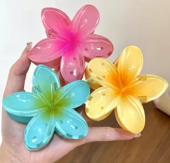 Best Mollettone per capelli a forma di fiore Accessori Per Code|Bikini