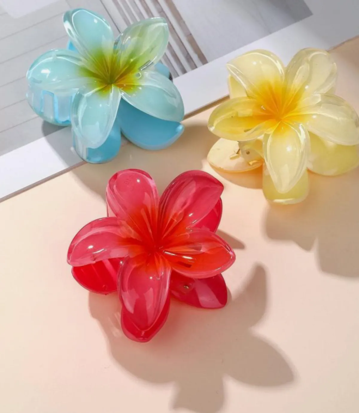 Best Mollettone per capelli a forma di fiore Accessori Per Code|Bikini