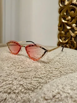 Hot Occhial cat con strass vari colori Occhiali