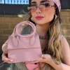 Sale Occhiale squadrato rosa sfumato Occhiali