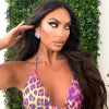 Outlet Orecchini fiocchi lilla Bikini|Bikini