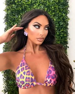 Outlet Orecchini fiocchi lilla Bikini|Bikini