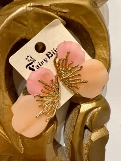 Hot Orecchini medusa cipria pesca Orecchini|Bikini