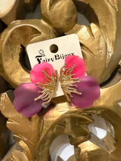 Online Orecchini medusa Fuxia viola Orecchini|Bikini