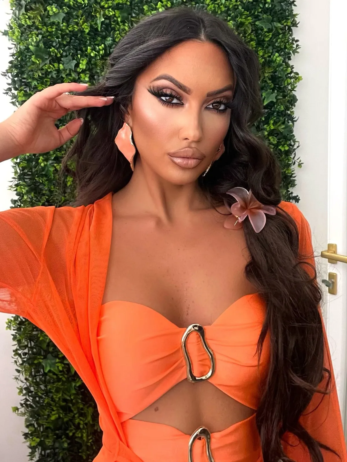 Fashion Orecchini onde corallo Bikini|Bikini