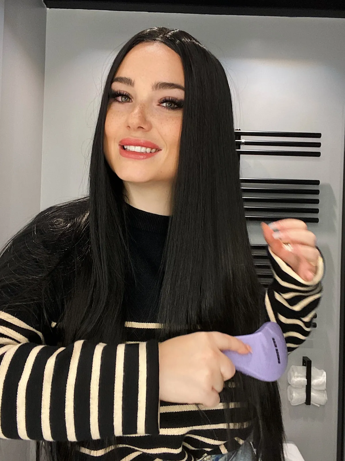 Best Parrucca liscia nero Code Basi Nere