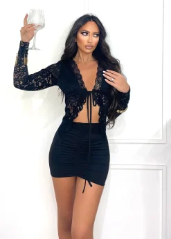 Online Set Midnight lace nero Completi & Tute