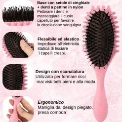 Fashion Spazzola Perfect Curls Code Per Bionde