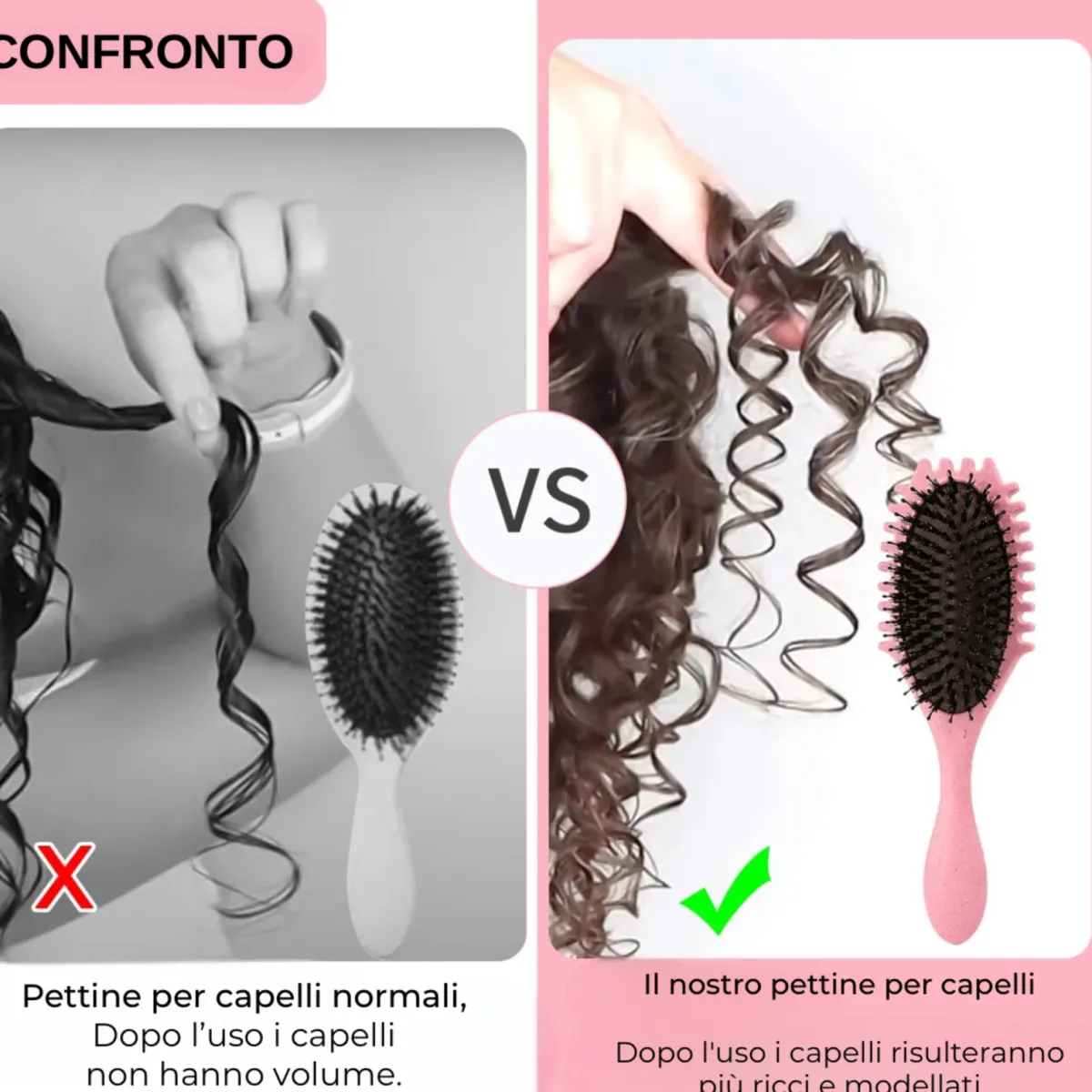 Fashion Spazzola Perfect Curls Code Per Bionde