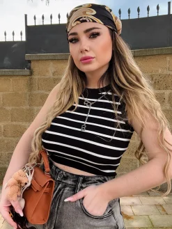 Best Top con catenina B Bluse & Top