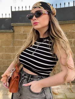 Best Top con catenina B Bluse & Top