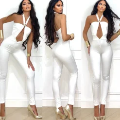 Online Tuta Cross Glam bianco Completi & Tute